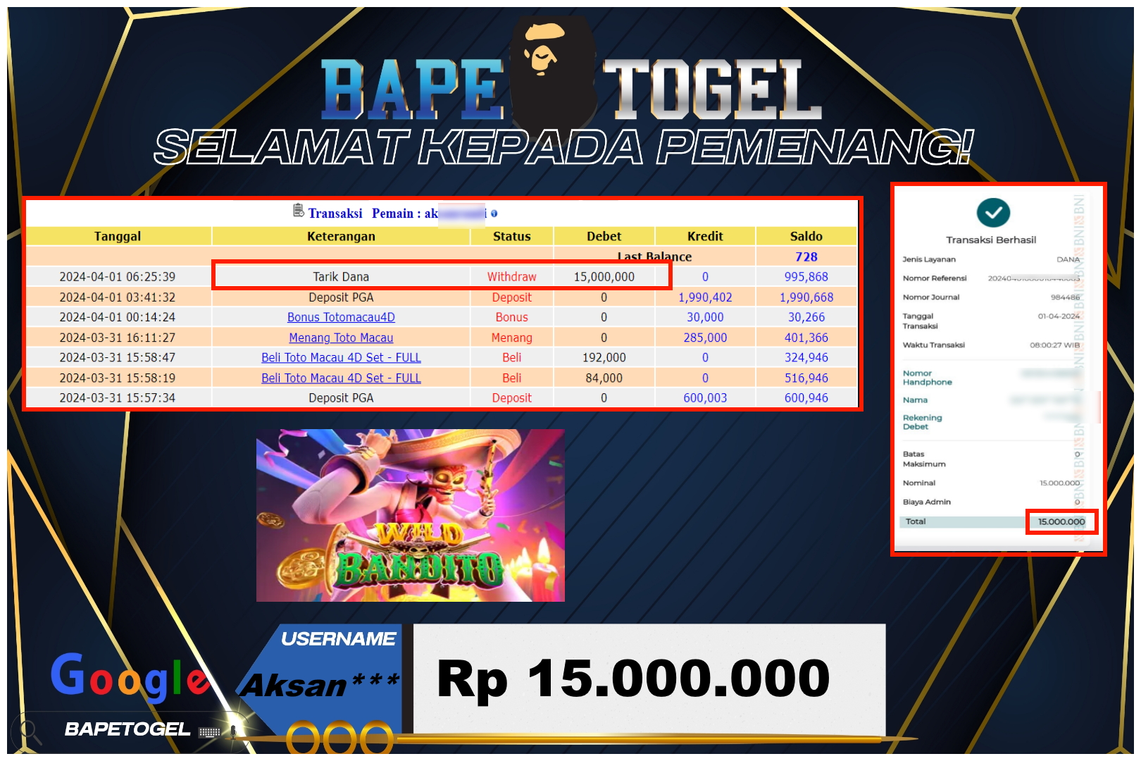 BAPETOGEL