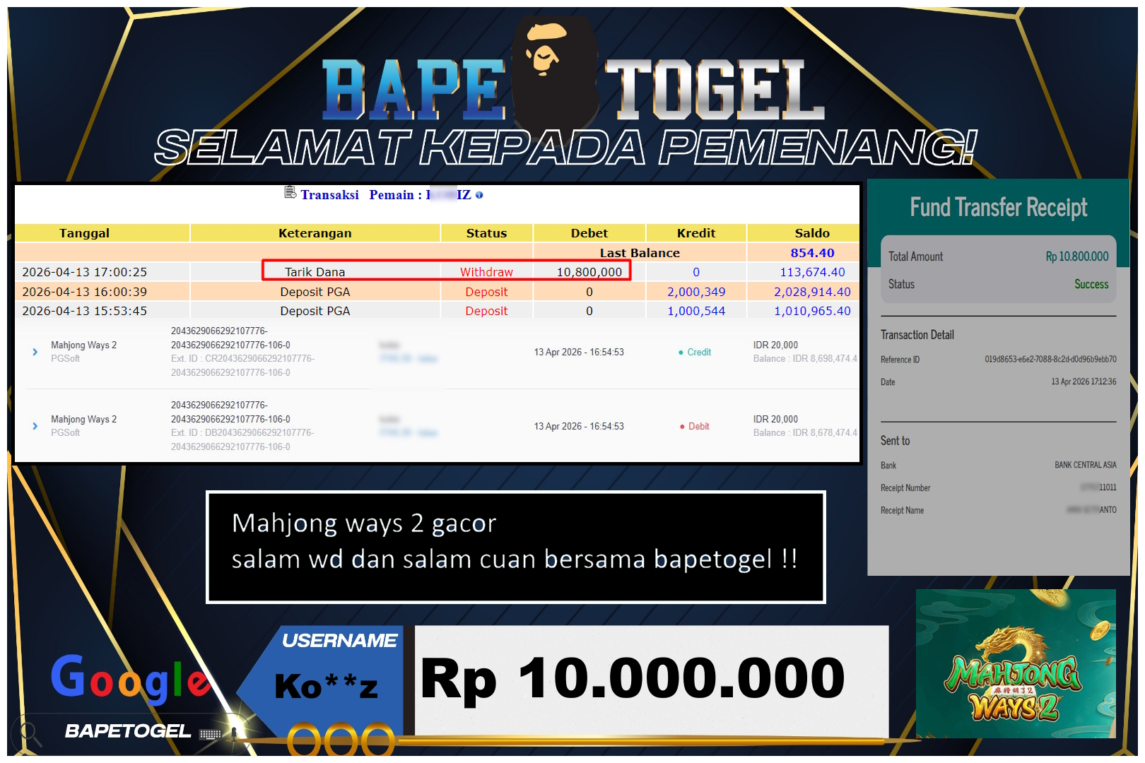 BAPETOGEL