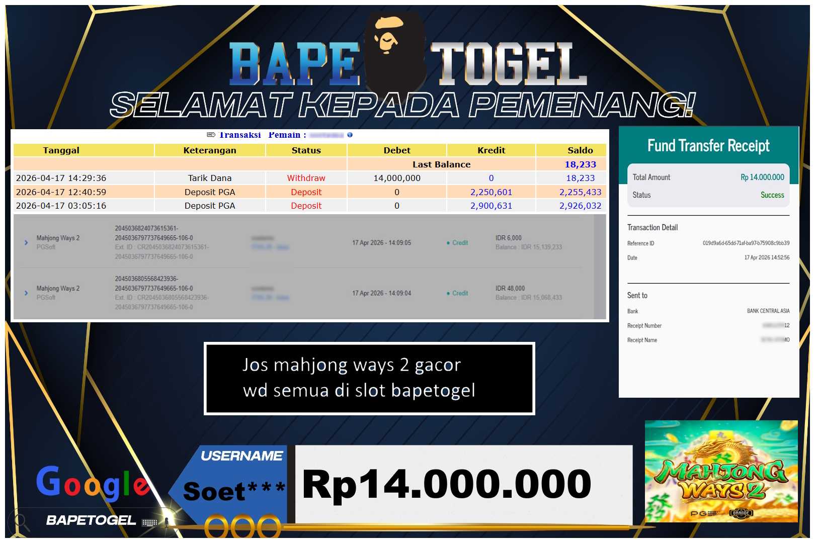 BAPETOGEL